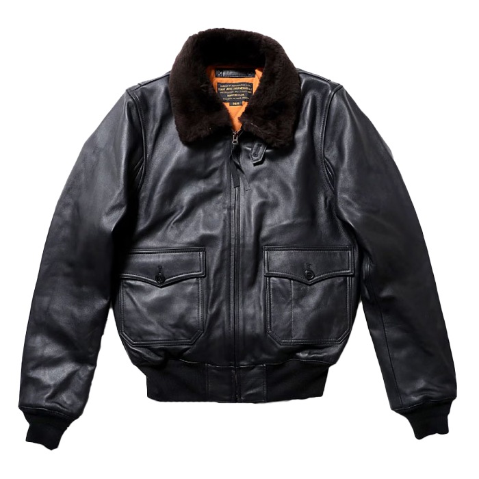 HOUSTON 8172 G-1 LEATHER JACKET<br>�ڥҥ塼���ȥ� 8172 G-1 �쥶�����㥱�åȡۥ�� �����奢�� �����ߡ� G1 �쥶�� LEATHER 8172 ���쥶��