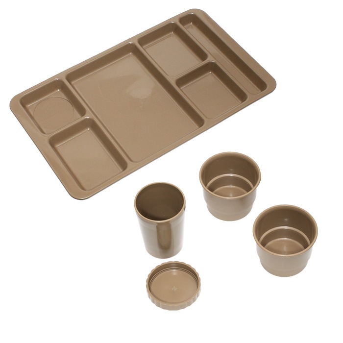 Hayes �ץ饹���å� �ȥ쥤�����å� 4pcs ���å�<br>�ڥإ��� Tray Cup Set�ۥߥ꥿�꡼ �����ȥɥ� ������ ���� �ȥ졼