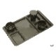 Hayes �ץ饹���å� �ȥ쥤�����å� 4pcs ���å�<br>�ڥإ��� Tray Cup Set�ۥߥ꥿�꡼ �����ȥɥ� ������ ���� �ȥ졼