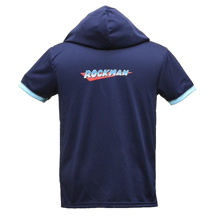 ���å��ޥ� Ⱦµ�ѡ�����<br>��Rockman Short Sleeve Parker�ۥ�� ��ǥ����� �ߥ꥿�꡼ �����奢�� CAPCOM ���ץ��� ������ ����饯���� Ⱦµ �ա��� �ݥꥨ���ƥ� �ȥåץ� ����ʡ� �ץ��� �����ȥɥ� ���ʻȤ� ���ȥ꡼�� �����Х� OUTLET