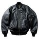 HOUSTON 8191 SHEEP LEATHER MA-1 FLIGHT JACKET<br>�ڥҥ塼���ȥ� 8191 �����ץ쥶��MA-1�ե饤�ȥ��㥱�åȥ��㥱�åȡۥ�� �����奢�� �����ߡ� MA-1 �쥶�� LEATHER 8191 �����ץ쥶�� �ӳ� �ե饤�ȥ��㥱�å� IEDAL