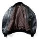 HOUSTON 8191 SHEEP LEATHER MA-1 FLIGHT JACKET<br>�ڥҥ塼���ȥ� 8191 �����ץ쥶��MA-1�ե饤�ȥ��㥱�åȥ��㥱�åȡۥ�� �����奢�� �����ߡ� MA-1 �쥶�� LEATHER 8191 �����ץ쥶�� �ӳ� �ե饤�ȥ��㥱�å� IEDAL