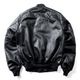 HOUSTON 8191 SHEEP LEATHER MA-1 FLIGHT JACKET<br>�ڥҥ塼���ȥ� 8191 �����ץ쥶��MA-1�ե饤�ȥ��㥱�åȥ��㥱�åȡۥ�� �����奢�� �����ߡ� MA-1 �쥶�� LEATHER 8191 �����ץ쥶�� �ӳ� �ե饤�ȥ��㥱�å� IEDAL