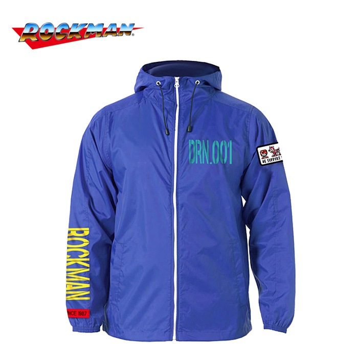���å��ޥ� ������ɥ֥졼���� DRN.001<br>��ROCKMAN Wind Breaker DRN.001��MEGAMAN ���� ��� ��ǥ����� �ߥ꥿�꡼ �����奢�� �����ȥɥ� CAPCOM ���ץ��� ������ ����饯���� Ĺµ �������� �ʥ����� �ɽ��ѥå� �ץ������� �ɴ� �ݲ� OUTLET