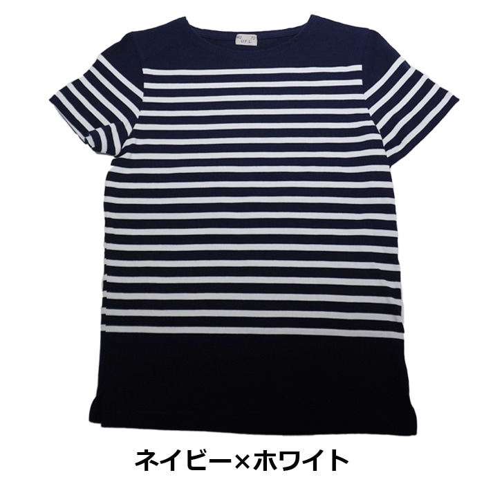 �ե�󥹥����� �ܡ�����Ⱦµ�����<br>��FRENCH TYPE BORDER S/S SHIRT�ۥ�� ��ǥ����� �ߥ꥿�꡼ �����ȥɥ� �����奢�� ��ޥ�� �����ӡ��� �ǥ��꡼�桼�� ���ʻȤ� Ⱦµ T����� �ܡ����� ���� ��ץꥫ