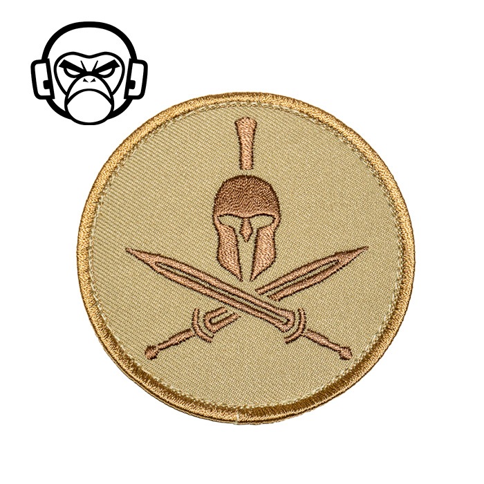MSM Spartan Helmet Patch<br>��Mil-Spec Monkey ���ѥ륿�� �إ��å� �ѥå��ۥ�� ��ǥ����� �ߥ꥿�꡼ �����ȥɥ� �����奢�� ���Х� �ѥå��ѥͥ� �Х��� �ġ���� ���ݡ��� ���塼�ƥ��� �������� ���������꡼ ���� ���� �����ץ� �ɽ� ��åڥ� �٥륯��
