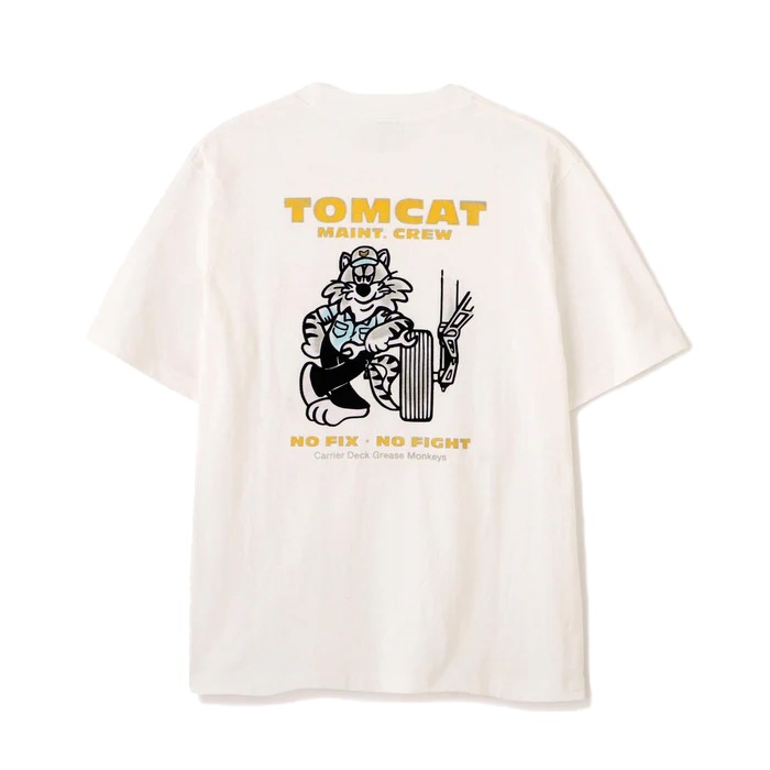 AVIREX U.S. NAVY TOMCAT FLOCKY T-SHIRT<br>�ڥ��ӥ�å��� US�ͥ��ӡ��ȥ७��åȥե��å���T����ġ�<br>7836234005 ��� ��ǥ����� �ߥ꥿�꡼ �����ȥɥ� �����奢�� T����� �ե��å����ù� ����åɥ��顼 ���롼�ͥå� �ȥ७��å� ��������å���