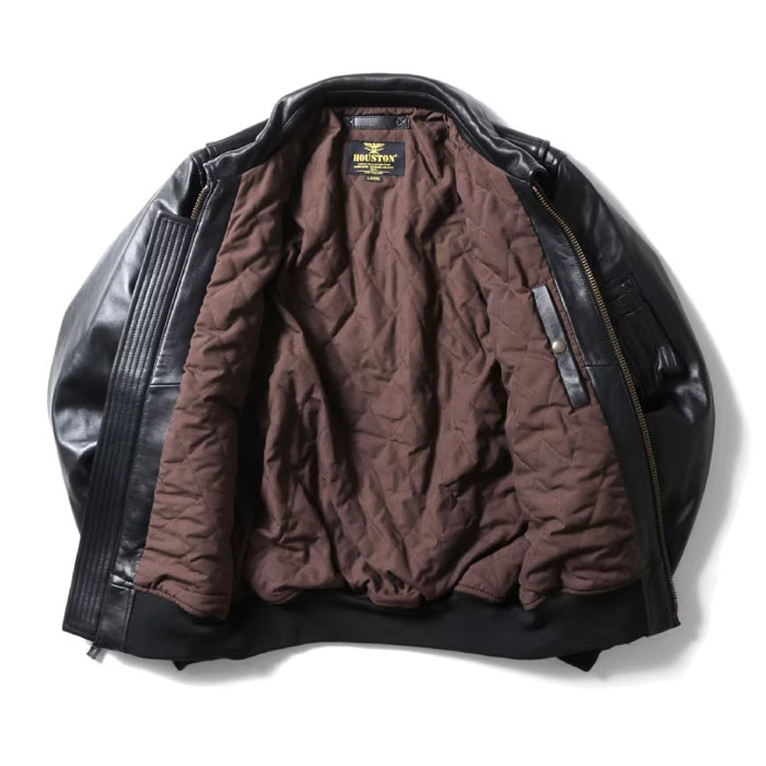 HOUSTON 8192 SHEEP LEATHER CWU45P FLIGHT JACKET<br>�ڥҥ塼���ȥ� 8192 �����ץ쥶��CWU45P�ե饤�ȥ��㥱�åȥ��㥱�åȡۥ�� �����奢�� �����ߡ� CWU45P �쥶�� LEATHER 8192 �����ץ쥶�� �ӳ� �ե饤�ȥ��㥱�å� IEDAL