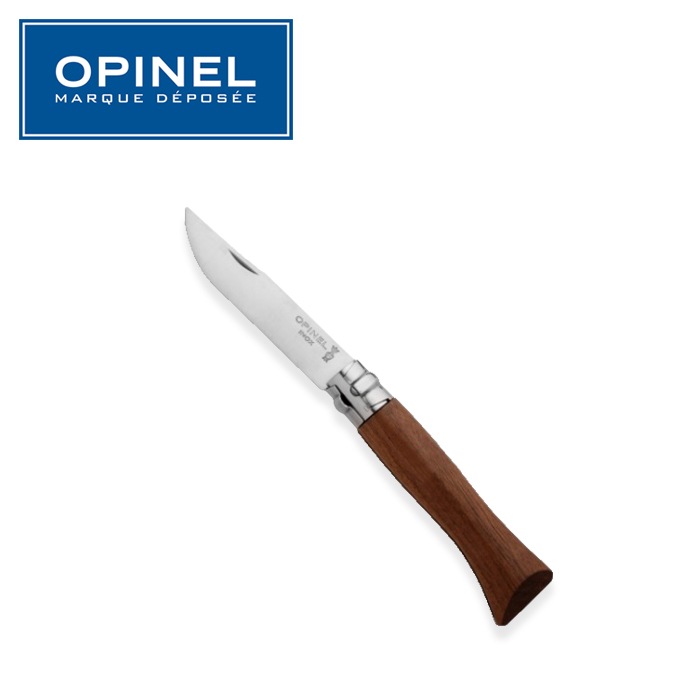 OPINEL ���ƥ�쥹������ #6 ������ʥå�<br>�ڥ��ԥͥ� stainless steel walnut�ۥ����ȥɥ� �֥å��奯��ե� ������ ��� �ޤꤿ���� �ե�����ǥ��� �ʥ���
