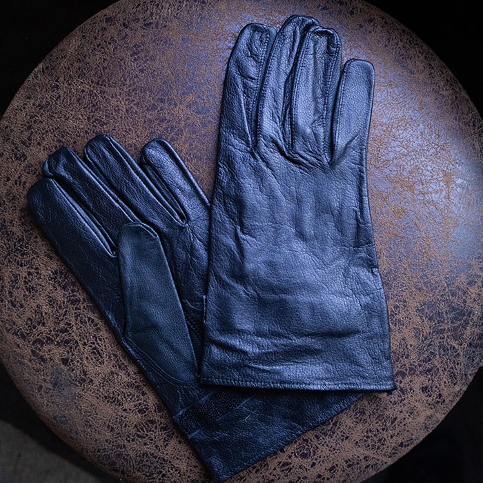 FRANCE LEATHER WORK GLOVES DEAD STOCK<br>�ڥե�� ����쥶���������� �ǥåɥ��ȥå��ۥ�� ��ǥ����� �ߥ꥿�꡼ �����奢�� ���� �쥶�� ����������� ����ץ� �ե�� �ե�󥹷� �쥶���������� ��ʪ������