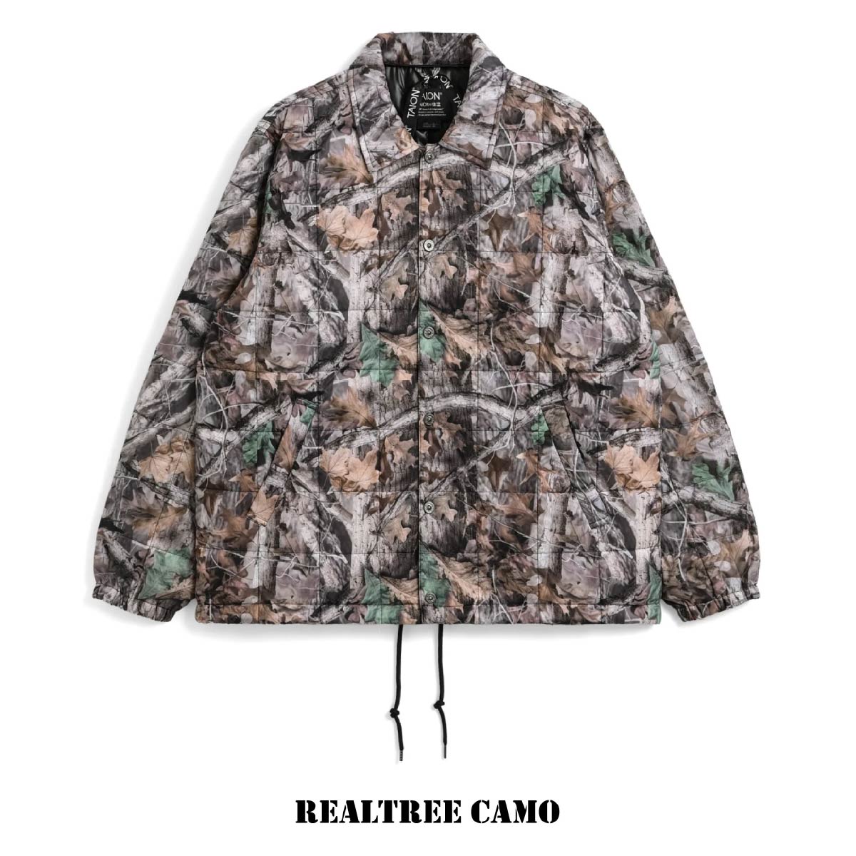 TAION-109CHJ BASIC DOWN COACH JACKET<br>�ڥ������� �١����å� ������ ���������㥱�åȡ�<br>��� �ߥ꥿�꡼ �����奢�� �����ȥɥ� ���Х� �Х��� �ġ���� �����ƥ����� �ʥ����� �ݥꥨ���ƥ� �ꥢ��ĥ꡼ REALTREE