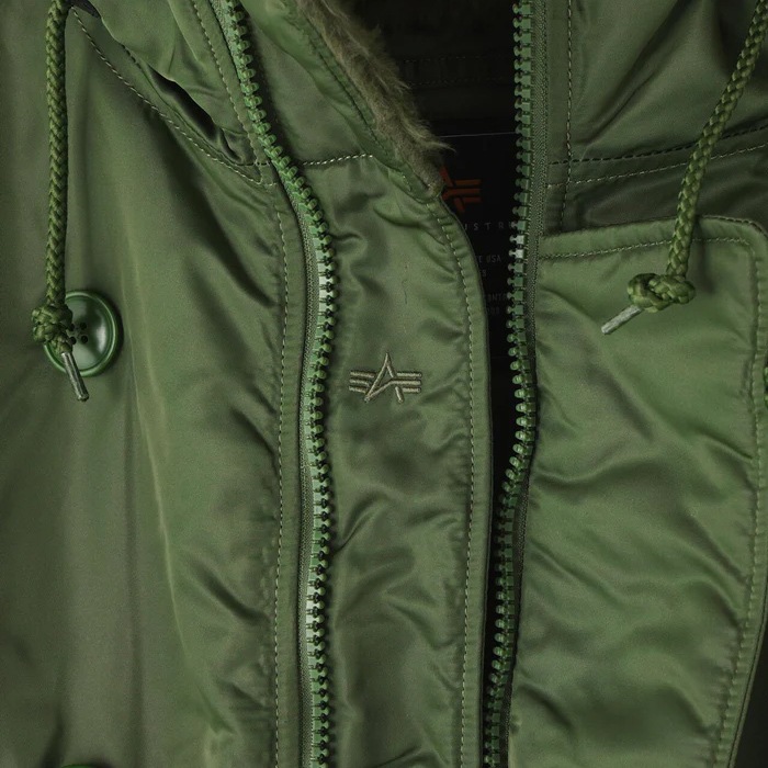 ALPHA N-3B �ѡ����� 797-5952006 <br>�ڥ���ե�  N-3B PARKA�ۥ�� �ߥ꥿�꡼ �����奢�� �����ȥɥ� ���ȥ꡼�� �Х��� �ġ���� �˴� ���åѡ� �������� �ѡ����� �ʥ����� �ݥꥨ���ƥ� N-3B