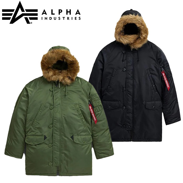 ALPHA N-3B �ѡ����� 797-5952006 <br>�ڥ���ե�  N-3B PARKA�ۥ�� �ߥ꥿�꡼ �����奢�� �����ȥɥ� ���ȥ꡼�� �Х��� �ġ���� �˴� ���åѡ� �������� �ѡ����� �ʥ����� �ݥꥨ���ƥ� N-3B