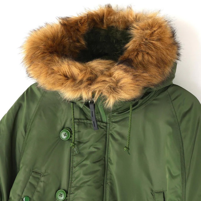 ALPHA N-3B �ѡ����� 797-5952006 <br>�ڥ���ե�  N-3B PARKA�ۥ�� �ߥ꥿�꡼ �����奢�� �����ȥɥ� ���ȥ꡼�� �Х��� �ġ���� �˴� ���åѡ� �������� �ѡ����� �ʥ����� �ݥꥨ���ƥ� N-3B