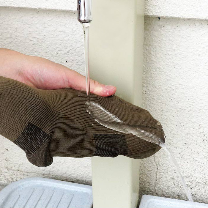ZERO �����������ץ롼�ա����å���<br>�ڥ��� waterproof socks�ۥ�� �ߥ꥿�꡼ �����ȥɥ� Ʃ���ɿ� �ɿ� V-TEX ���å���