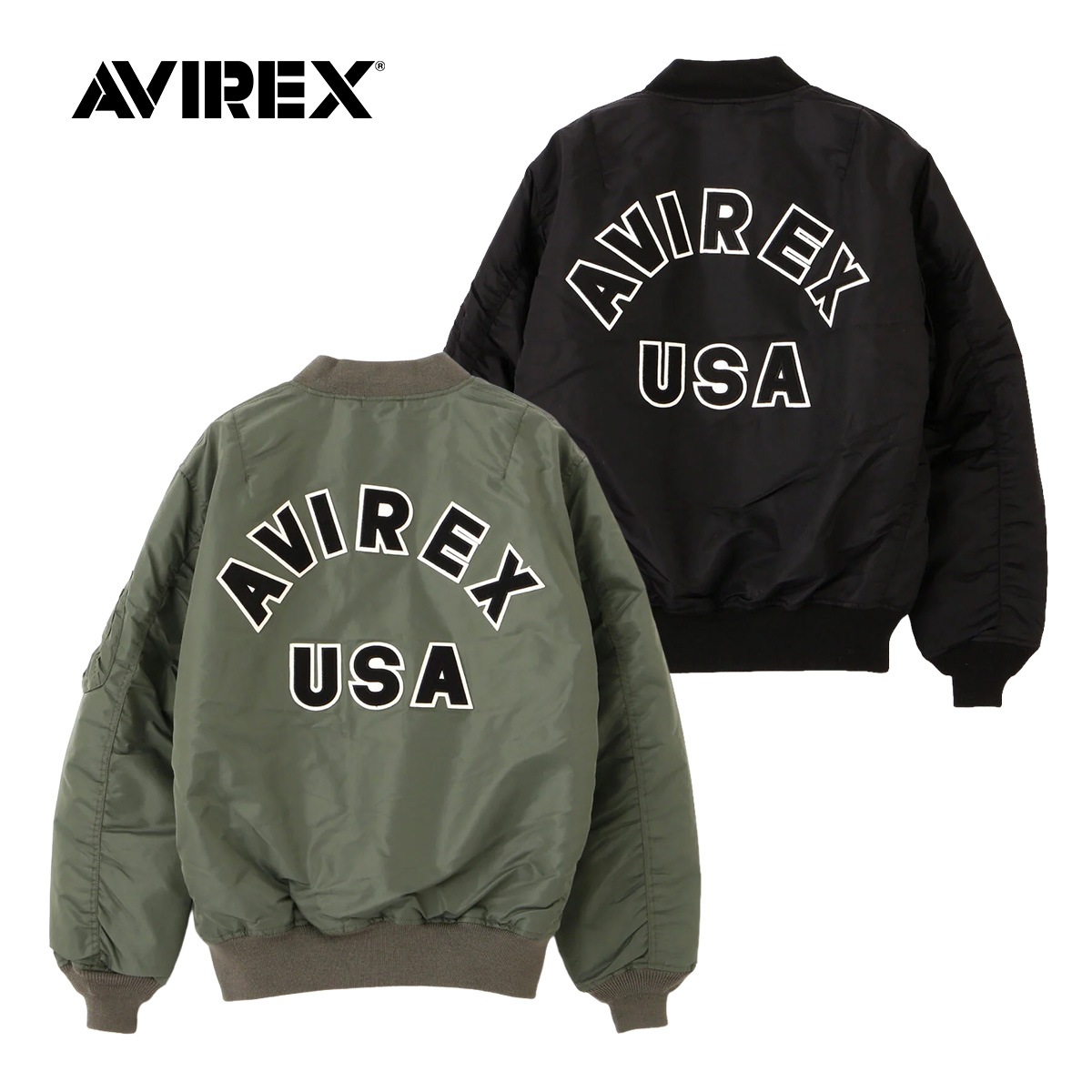 AVIREX 7835952036 MA-1 COMMERCIAL LOGO<br>�ڥ��ӥ�å���MA-1 ���ޡ������ ������<br>��� �ߥ꥿�꡼ �����奢�� �����ȥɥ� �Х��� �ġ���� ��������� �������� �ȥåץ� �����Х� �ȥ९�롼�� ���� �ƶ��� ���åץꥱ���� THERMOLITE