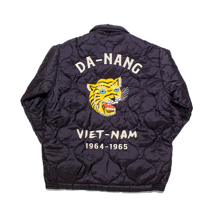 HOUSTON 51511 NYLON VIETNAM JACKET (TIGER)<br>�ڥҥ塼���ȥ� 51511 �ʥ����� �٥ȥʥ� ���㥱�å� (��������) ��<br>��� ��ǥ����� �ߥ꥿�꡼ �����ȥɥ� �����奢�� �ʥ����󥸥㥱�å� �٥ȥ���� �������� �� �饤�ʡ����㥱�å�