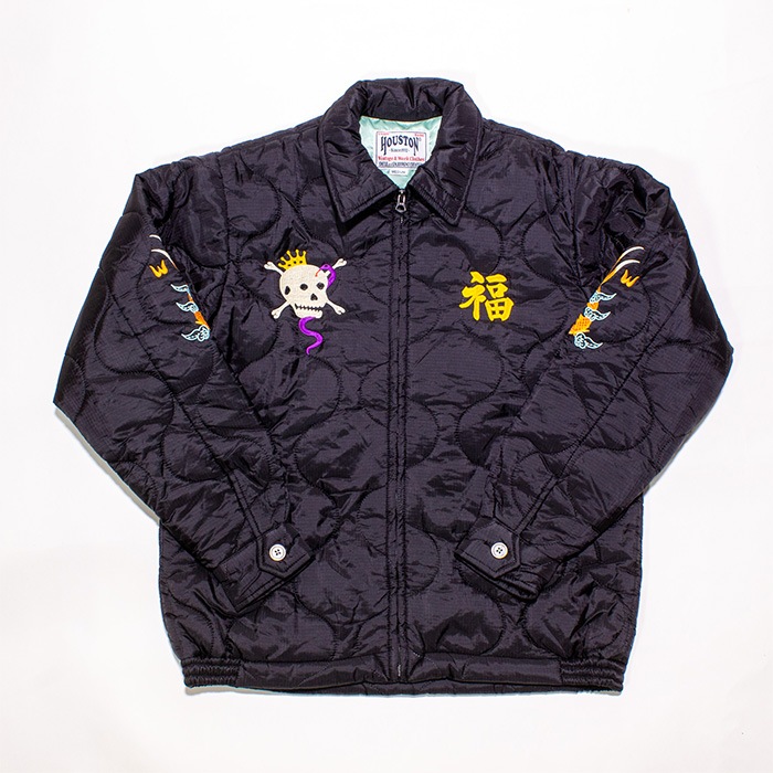 HOUSTON 51511 NYLON VIETNAM JACKET (TIGER)<br>�ڥҥ塼���ȥ� 51511 �ʥ����� �٥ȥʥ� ���㥱�å� (��������) ��<br>��� ��ǥ����� �ߥ꥿�꡼ �����ȥɥ� �����奢�� �ʥ����󥸥㥱�å� �٥ȥ���� �������� �� �饤�ʡ����㥱�å�