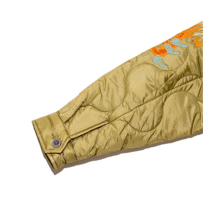 HOUSTON 51511 NYLON VIETNAM JACKET (TIGER)<br>�ڥҥ塼���ȥ� 51511 �ʥ����� �٥ȥʥ� ���㥱�å� (��������) ��<br>��� ��ǥ����� �ߥ꥿�꡼ �����ȥɥ� �����奢�� �ʥ����󥸥㥱�å� �٥ȥ���� �������� �� �饤�ʡ����㥱�å�