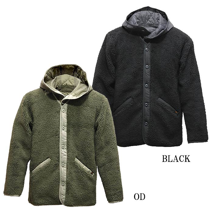 ALPHA TA1346 �ա��ǥå� �ܥ��饤�ʡ�<br>�ڥ���ե� hooded boa liner�ۥ�� �ߥ꥿�꡼ �����奢�� �����ȥɥ� ���ȥ꡼�� �Х��� �ġ���� �ݥ��å� �ܥ��� �������� ��� �ա��� �ե꡼�� ����ƥ��� ���㥱�å� �ʥ����� �ݥꥨ���ƥ� OUTLET SALE