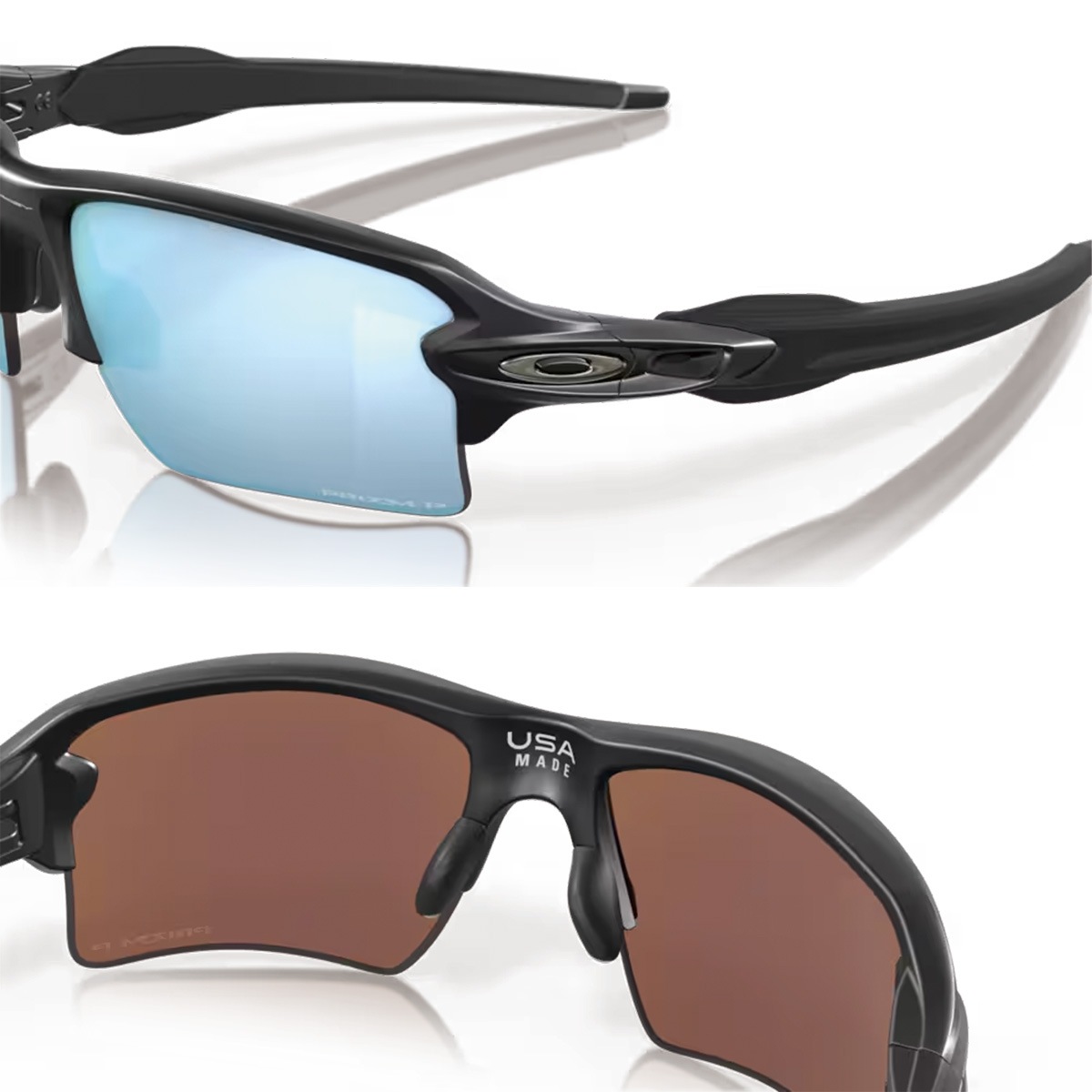OAKLEY 918858 FLAK 2.0 XL / Frame MATTE BLACK Lens PRIZM DEEP WATER POLARIZED<br>�ڥ������꡼ 918858 �ե�å� 2.0 XL / �ե졼�� �ޥå� �֥�å� ��� �ץꥺ�� �ǥ����� ���������� �֥�å��ۥ�� �ߥ꥿�꡼ ���Х��Х륲���� ���Х� �����ȥɥ� �ɥ饤�� �ġ����