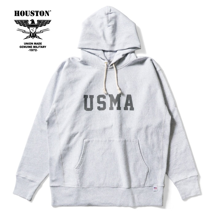 HOUSTON 22323 PRINT U.S. COTTON R/W HOODIE(USMA)<br>�ڥҥ塼���ȥ� 22323 �ץ��� U.S. ���åȥ�R/W �ա��ǥ�(USMA)��<br>��� ��ǥ����� �ߥ꥿�꡼ �����ȥɥ� �����奢�� �������å� ���åȥ�100�� ��С����������� USMA 12.4oz ��ץ������� �ץ��� ΢���� �ѡ�����