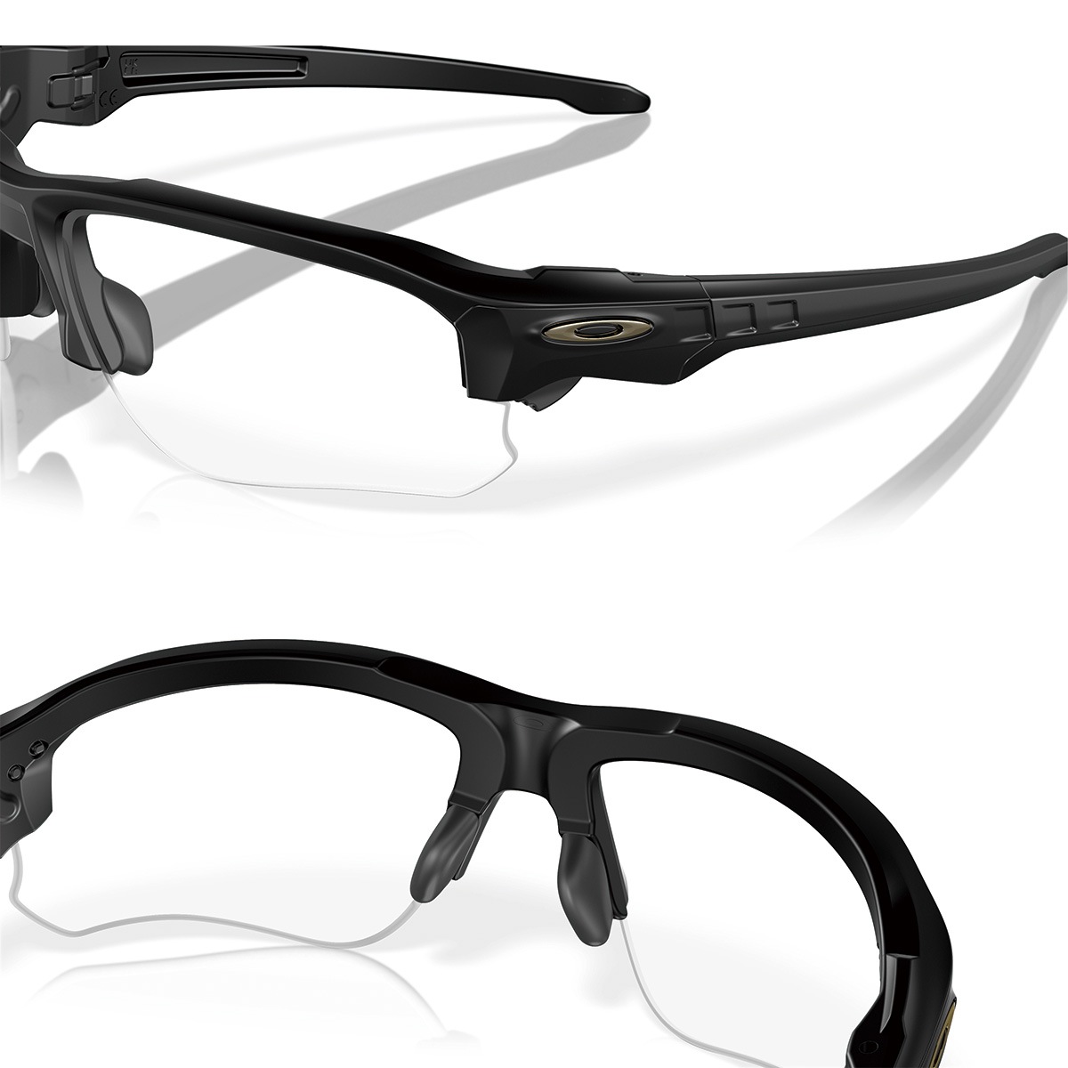 OAKLEY 922805 SI SPEED JACKET/Frame MATTE BLACK Lens CLEAR<br>�ڥ������꡼ 922805 SI ���ԡ��ɥ��㥱�å�/ �ե졼�� �ޥå� �֥�å� ��� ���ꥢ���ۥ�� �ߥ꥿�꡼ ���Х��Х륲���� ���Х� �����ȥɥ� �ɥ饤�� �ġ����