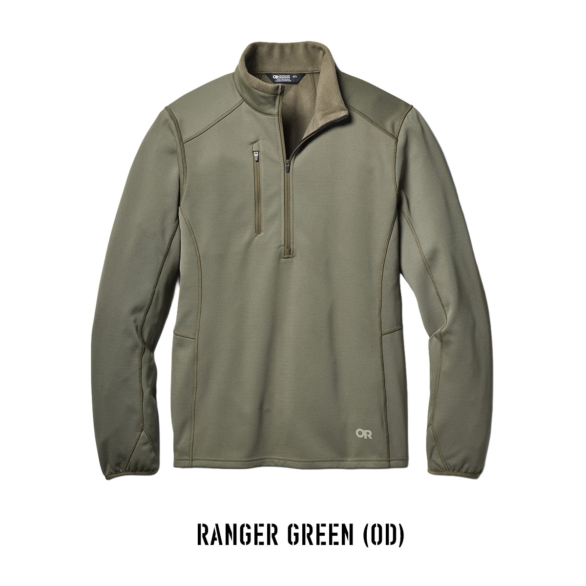 OUTDOOR RESEARCH #322805 Men's Ceramik Fleece Half Zip<br>�ڥ����ȥɥ��ꥵ���� ��� ����ߥå� �ϡ��ե��å� �ե꡼���ۥߥ꥿�꡼ �����ȥɥ�  �������� ���Х��� �ɴ� ����ʡ�