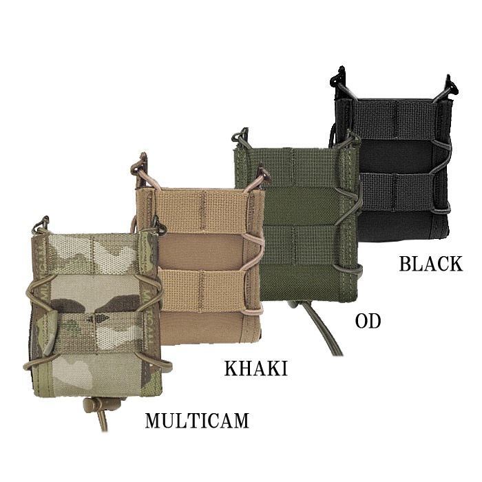 Warrior Assault Systems ���󥰥� �����å� �ޥ��ݡ���<br>�ڥ������ꥢ��������ȥ����ƥ� single quick mag pouch�ۥ�� �����ȥɥ� �ߥ꥿�꡼ ��ʪ ���Х� �ޥ�����ݡ��� ������ȥ饤�ե� 5.56mm AK M14 FAL MOLLE �ʥ����� �Х󥸡������� OUTLET SALE