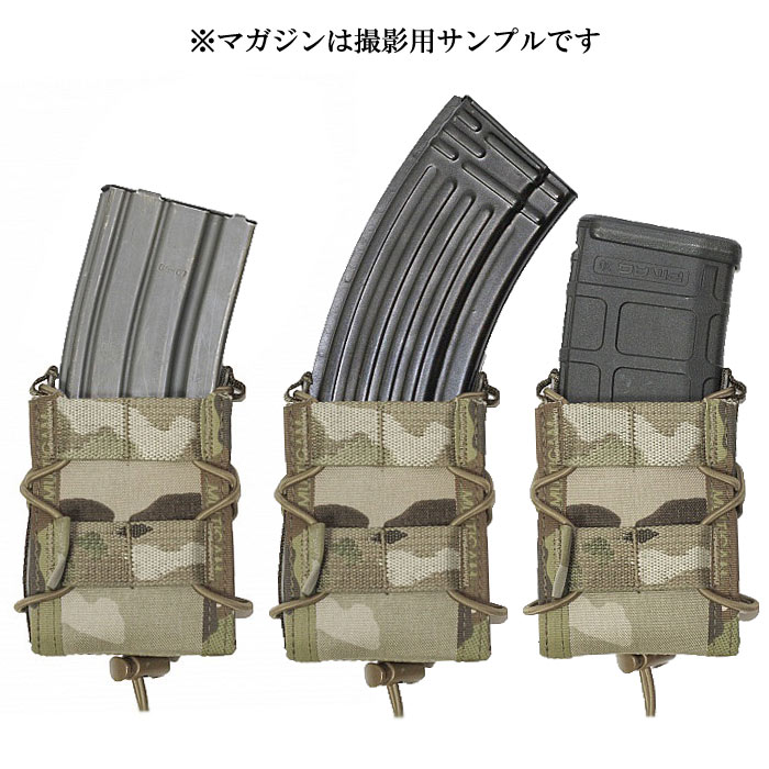 Warrior Assault Systems ���󥰥� �����å� �ޥ��ݡ���<br>�ڥ������ꥢ��������ȥ����ƥ� single quick mag pouch�ۥ�� �����ȥɥ� �ߥ꥿�꡼ ��ʪ ���Х� �ޥ�����ݡ��� ������ȥ饤�ե� 5.56mm AK M14 FAL MOLLE �ʥ����� �Х󥸡������� OUTLET SALE