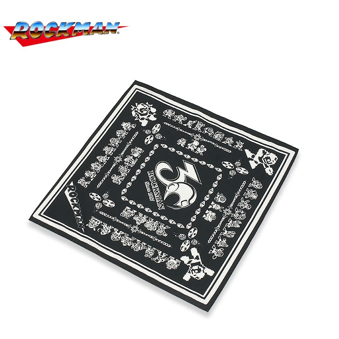 ���å��ޥ� 30��ǯ��ǰ �Х����<br>��Rockman 30th ANNIVERSARY BANDANA�ۥ�� ��ǥ����� �ߥ꥿�꡼ �����奢�� ���ȥ꡼�� �ϥ󥫥� �ϥ�ɥ����� ���åȥ� CAPCOM ���ץ��� ������ OUTLET