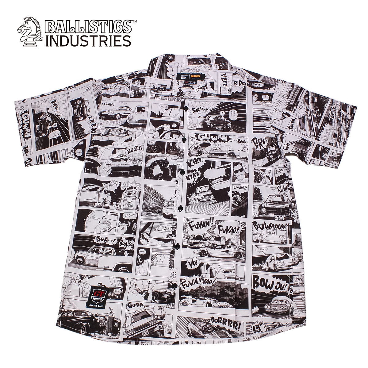 Ballistics GTR-042 GT roman S/S Shirts�ڥХꥹ�ƥ��å�  GT ���ޥ� S/S ����ġۥߥ꥿�꡼ �����ȥɥ� �����奢�� ������ ���˥� �ޥ� ̡��