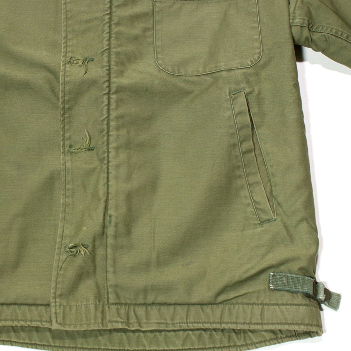 US A-2 DECK Jacket 1973 ���Ʒ� A-2 �ǥå� ���㥱�å� 1973ǯ����<br>��� �ߥ꥿�꡼ �����ƥ����� �����奢�� �إӡ��������� ���Х� �ե꡼�� �����ȥɥ� ������ �л� �Х��� �ġ���� ��������� ���ȥ꡼�� �������� �ե른�å� �ǥåɥ��ȥå� ����
