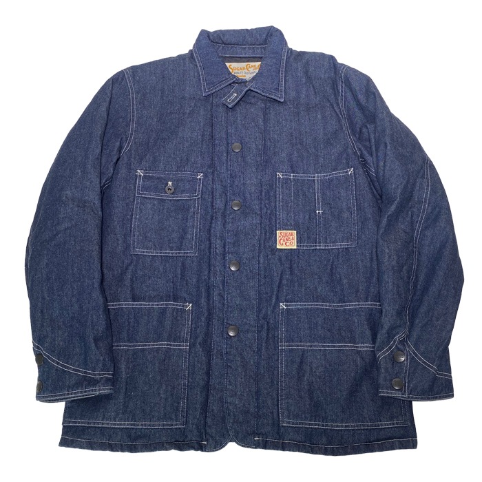 SUGAR CANE SC13699 DENIM WORK DOWN JACKET<br>�ڥ��奬�������� �ǥ˥�����󥸥㥱�åȡۥ�� �����奢�� ���С������� ������ �ǥ˥ॸ�㥱�å� ������㥱�å� ���� ���奬�������� L������