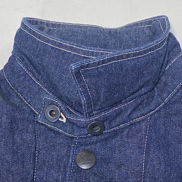SUGAR CANE SC13699 DENIM WORK DOWN JACKET<br>�ڥ��奬�������� �ǥ˥�����󥸥㥱�åȡۥ�� �����奢�� ���С������� ������ �ǥ˥ॸ�㥱�å� ������㥱�å� ���� ���奬�������� L������