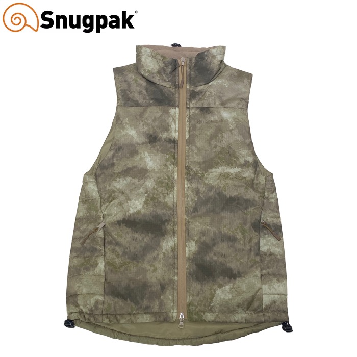 Snugpak SV3 VEST/A-TACS<br>�ڥ��ʥ��ѥå� SV3�٥���/A-TACS�ۥ�� �ߥ꥿�꡼ �����ȥɥ� �����奢�� ������ �Х��� �ġ���� ��������� �л� �����ꥹ �ѹ� �ɴ� �ݲ� �쥤�䡼��