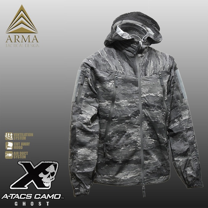 ARMA TACTICAL DIMENSION JACKET / A-TACS GHOST<br>ڥ ƥ ǥ󥷥 㥱å å ȡۥ ߥ꥿꡼ ХХ륲 Х ȥɥ ޥƥ ꡼ ʪ