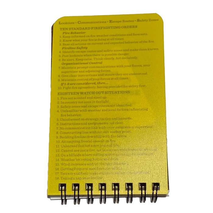 Rite in the Rain No.X-461 WILDLAND FIRE LCES<br>�ڥ饤�� ���� �� �쥤�� No.X-461 LCES ���л����ɻθ����Ρ��ȡۥߥ꥿�꡼ �����ȥɥ� �����奢�� ���Х� �Х��� �ġ���� ��������� �ɥ饤�� �л� ��Ͽ ι�� �ƹ��� �ɿ� ���ɻ� �к� ���л� ���Х��Х� �ҳ� ʸ˼��