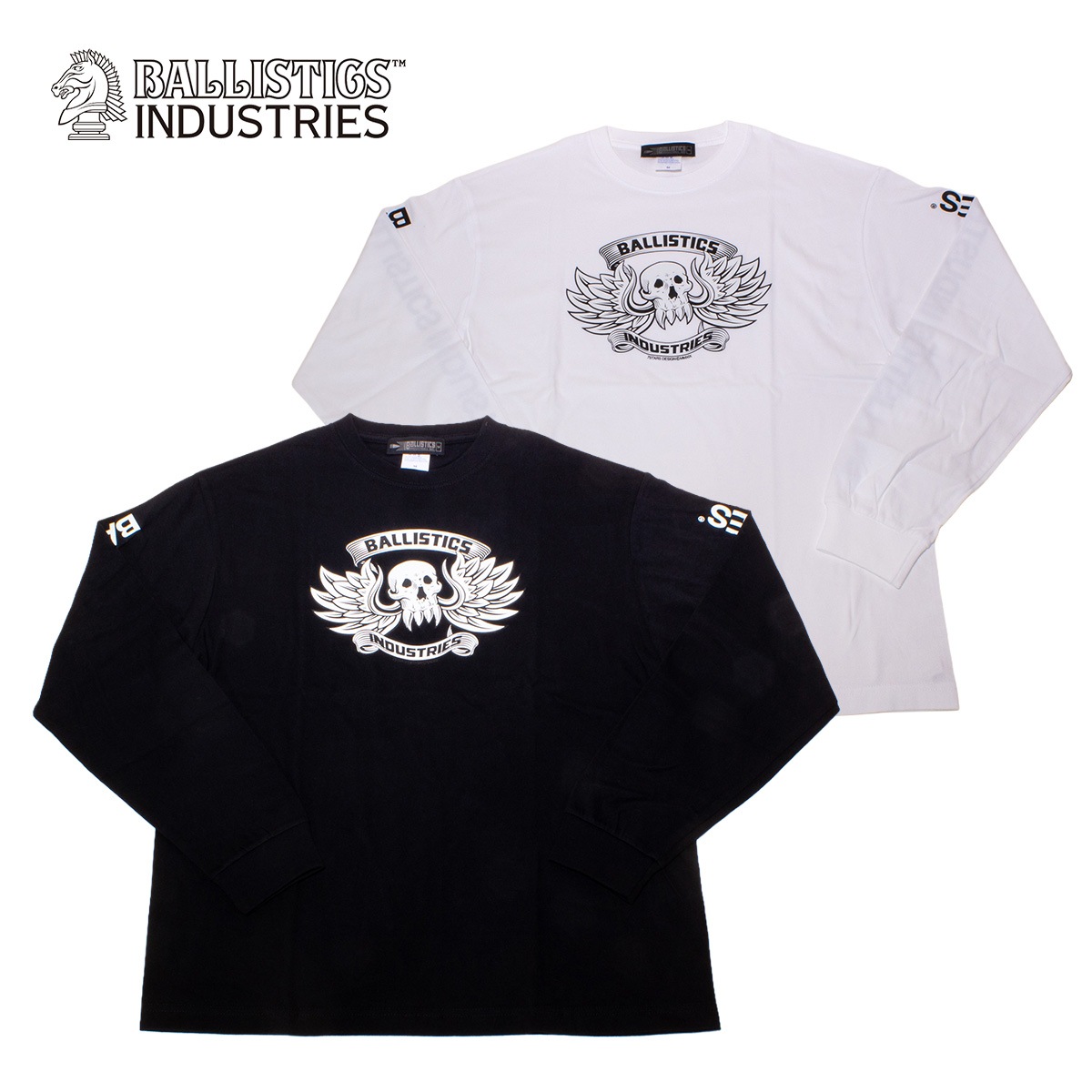 Ballistics BSA-2618 LOGO L/S Tee�ڥХꥹ�ƥ��å� ���� ���󥰥��꡼��T����ġۥߥ꥿�꡼ �����ȥɥ� �����奢�� ����ʡ� ����ƥ��� ��Υ���