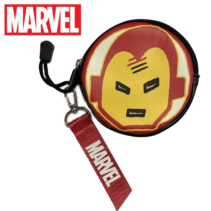 MARVEL IRONMAN coin case �ڥޡ��٥� ��������ޥ� �����󥱡����ۥ��饹�� �����奢�� �ߥ꥿�꡼ ���٥󥸥㡼�� �������� �ݥꥨ���ƥ� ���åѡ� ��ʪ����