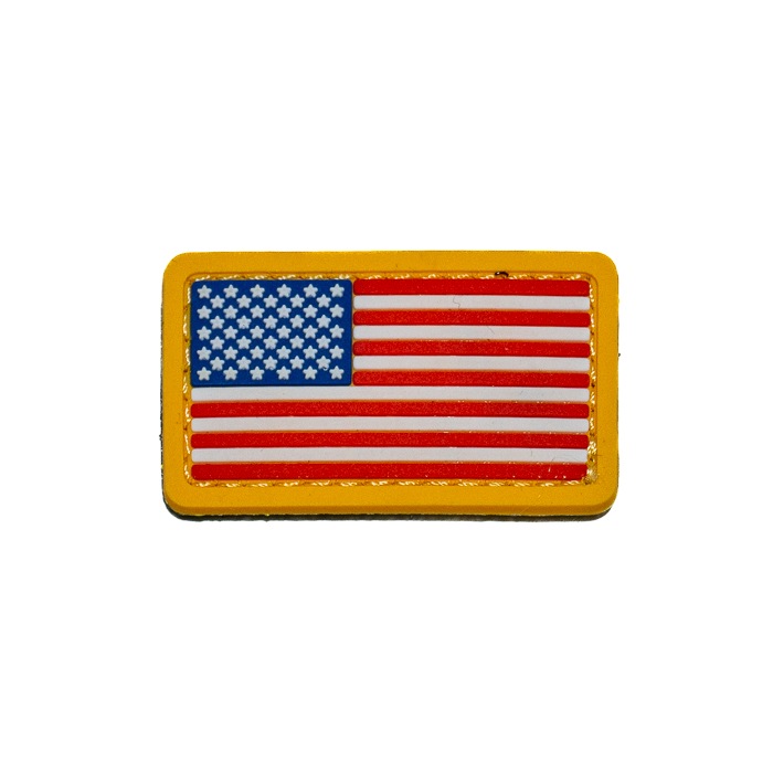 MIL-SPEC MONKEY US Flag PVC Mini Patch<br>ڥߥ륹ڥå󥭡 USեå PVC ߥ ѥåۥߥ꥿꡼ POLICE Х ХХ륲 åڥ