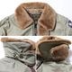 HOUSTON 5001C B-15B FLIGHT JACKET<br>�ڥҥ塼���ȥ� 5001C B-15B�ե饤�ȥ��㥱�åȡۥ�� �����奢�� �����ߡ� ������ B-15B ����ʪ ��ᥤ�� ��ץꥫ �������� �ե����դ� �ࡼ�ȥ�ܥ�