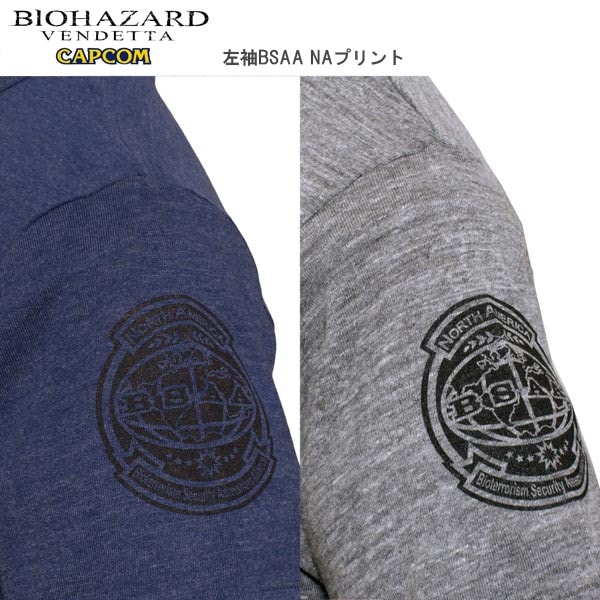 �Х����ϥ����� VENDETTA ���ꥹ&�� T�����<br>��BIOHAZARD ������ǥå� CHRIS��YAKATA Tee�ۥ���С������� resident evil �������� CAPCOM ���ץ��� ������ ��� �ץ��� �ȥåץ� ���롼�ͥå� �ߥ꥿�꡼ �����奢�� STARS BSAA Umbrella OUTLET