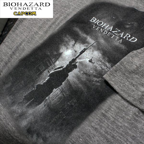 �Х����ϥ����� VENDETTA ���ꥹ&�� T�����<br>��BIOHAZARD ������ǥå� CHRIS��YAKATA Tee�ۥ���С������� resident evil �������� CAPCOM ���ץ��� ������ ��� �ץ��� �ȥåץ� ���롼�ͥå� �ߥ꥿�꡼ �����奢�� STARS BSAA Umbrella OUTLET