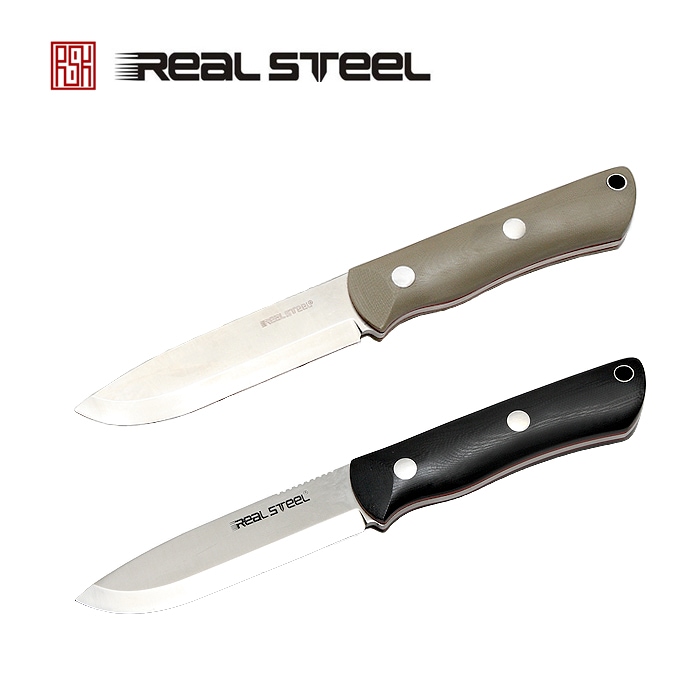 REAL STEEL ブッシュクラフト II シースナイフ<br>【リアルスチール