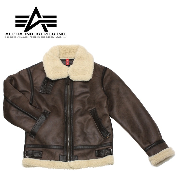 ALPHA MJM55506C1 B-3 JACKET եࡼȥ B-3<br>ڥե B-3 㥱å FAKE MOUTONۥ ߥ꥿꡼奢 ȥɥ ȥ꡼ Х ġ ݥå åѡ  ݥꥨƥ ܥ  ե饤ȥ㥱å