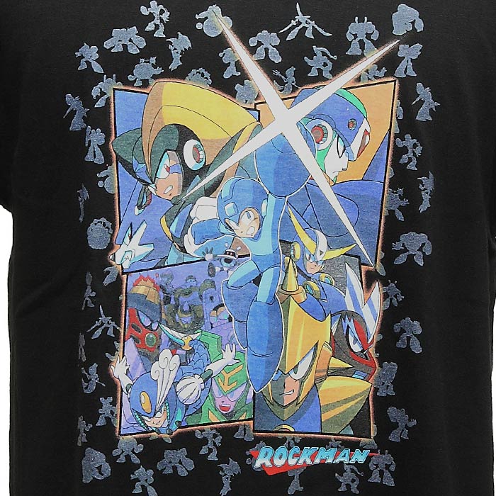 ���å��ޥ� ���饷�å��� ���쥯�����2 T����ġ�ROCKMAN Classics Colection2 Tee �ۥ�� ��ǥ����� �ߥ꥿�꡼ �����奢�� CAPCOM ���ץ��� ������ ����饯���� T����� ���åȥ� �ȥåץ� �ץ��� ���åȥ��� ����ʡ� Ⱦµ ����ͥå� OUTLET