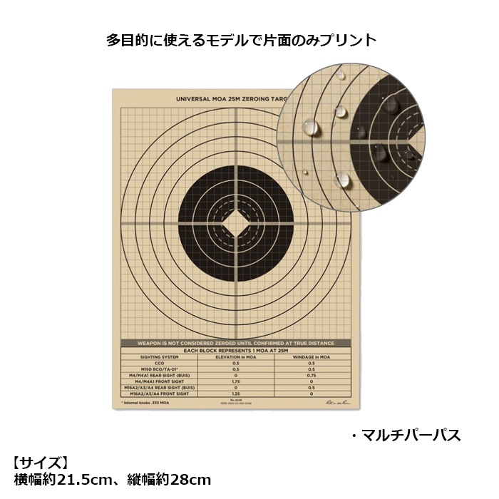 Rite in the Rain 25m  å<br>ڥ饤ȥ󥶥쥤 25m Zeroing Targetۥ ǥ å ߥ꥿꡼ 塼ƥ ݡ Х ȥɥ ƥꥢ ݥ ǥץ쥤 Ź 졼 Ƚ Ĵ  ѵ ͷ Ū OUTLET SALE
