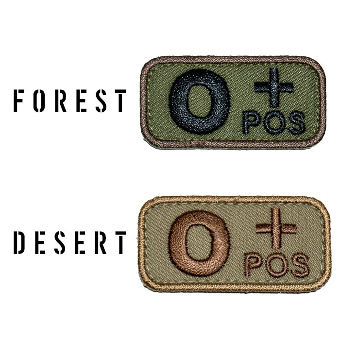 MIL-SPEC MONKEY Bloodtypes Patch O<br>�ڥߥ륹�ڥå�����󥭡� ��շ� �ѥå� O���ۥߥ꥿�꡼ ͢�� ���Х� ���Х��Х륲���� ��åڥ�