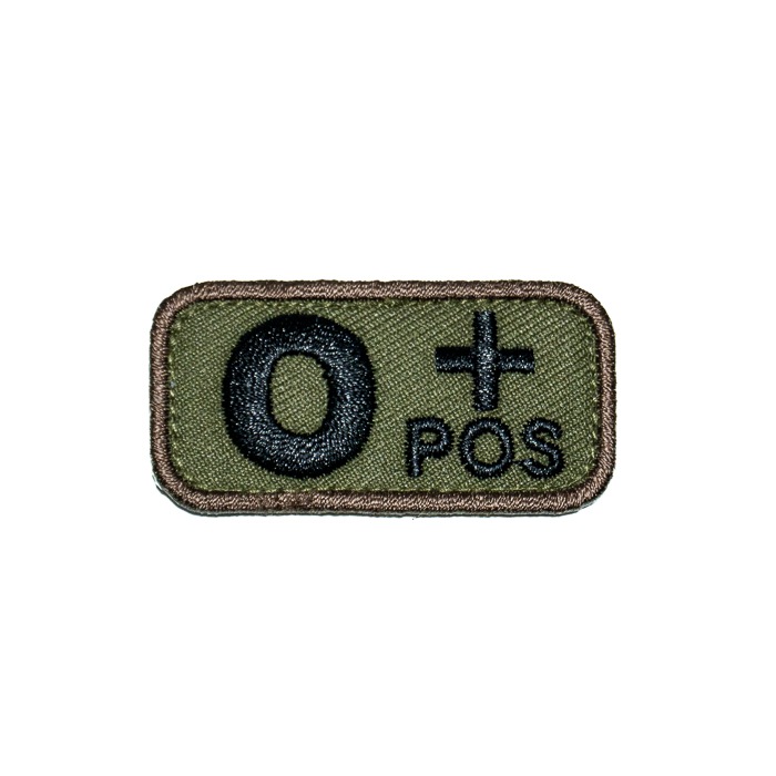 MIL-SPEC MONKEY Bloodtypes Patch O<br>�ڥߥ륹�ڥå�����󥭡� ��շ� �ѥå� O���ۥߥ꥿�꡼ ͢�� ���Х� ���Х��Х륲���� ��åڥ�